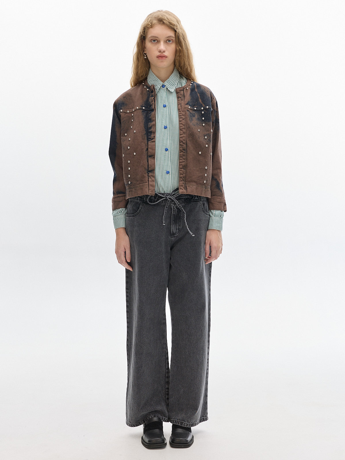 Canyon washed jacket _ Brown