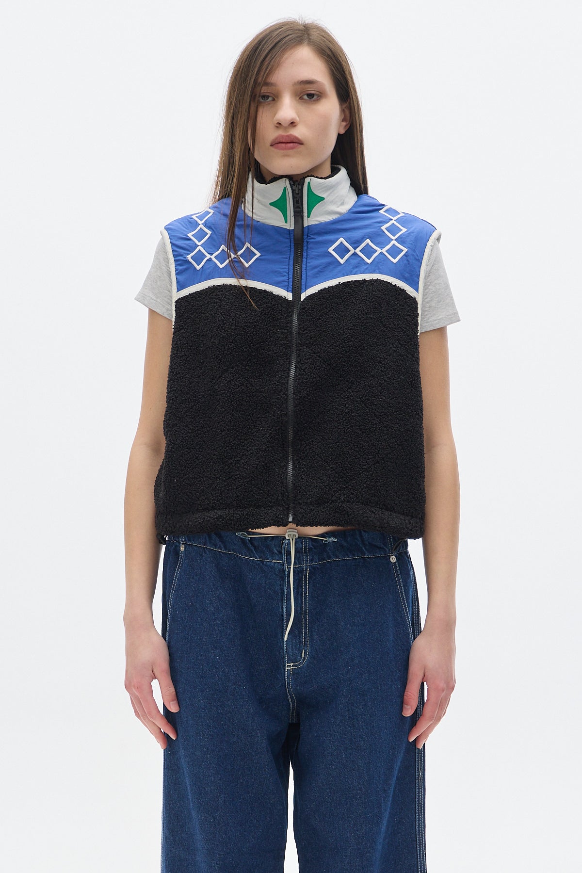 Montana fleece Vest _ Black