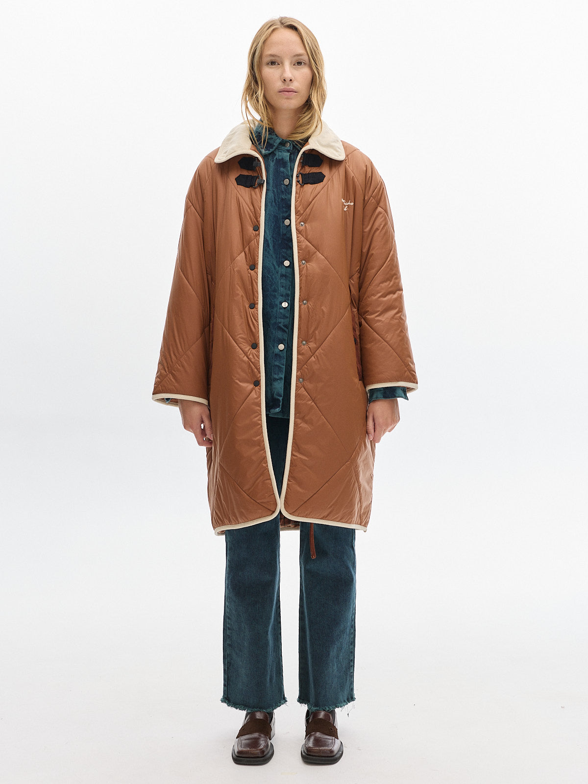 Aspen parka coat _ Caramel