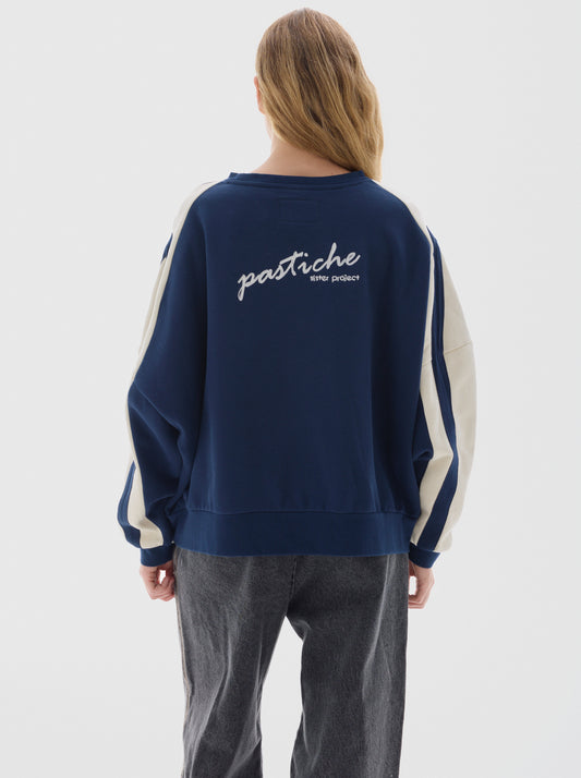 Olympia soft fleece sweatshirt_Blue