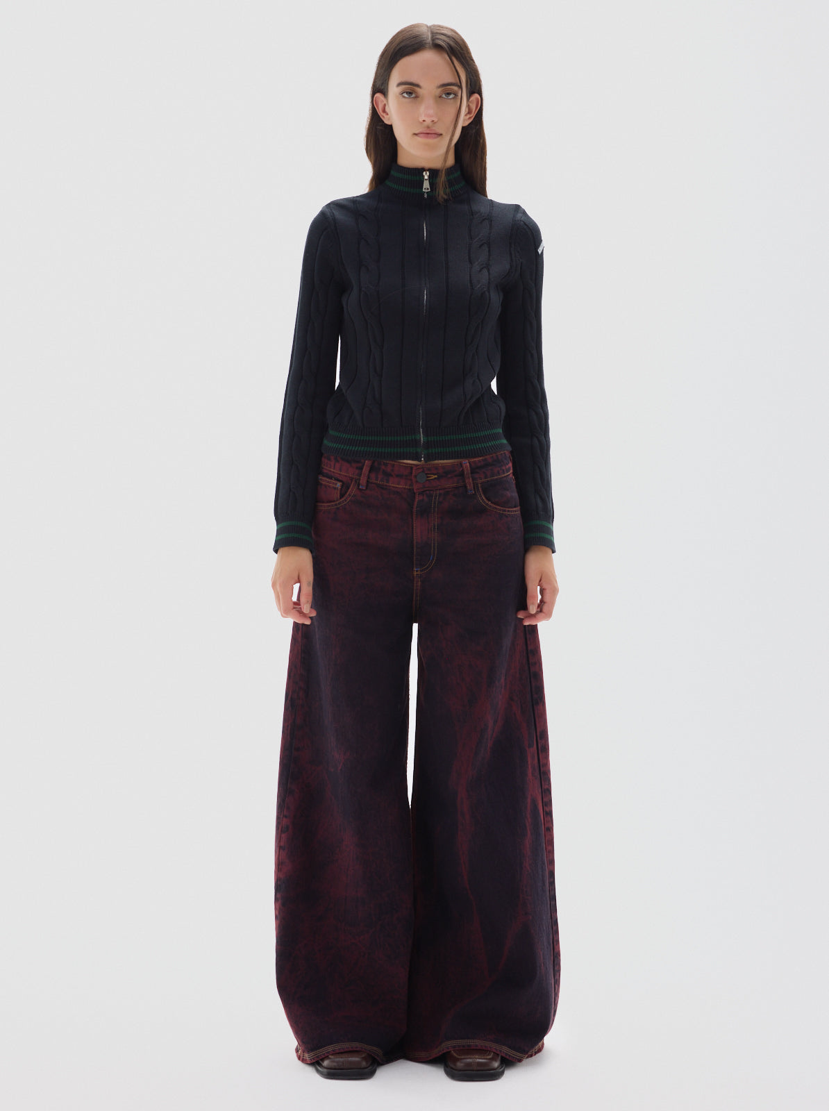 Darby cotton sweater_Black