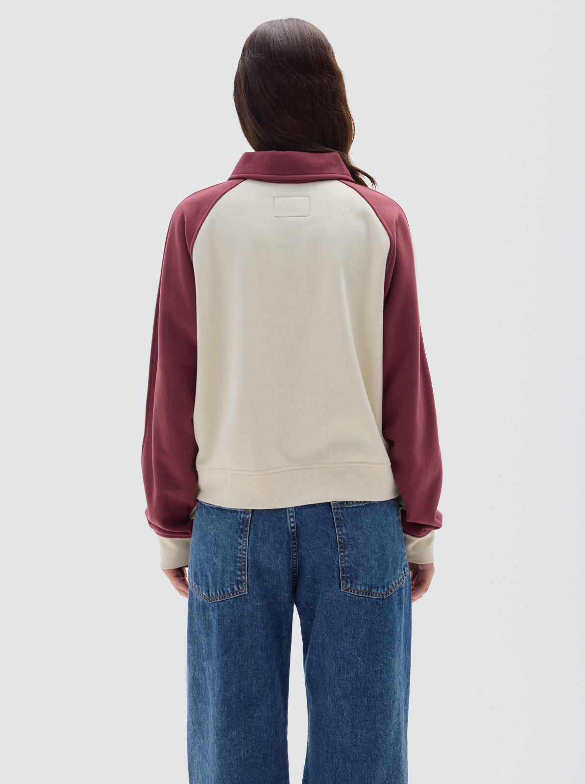 Going soft fleece polo_Cream