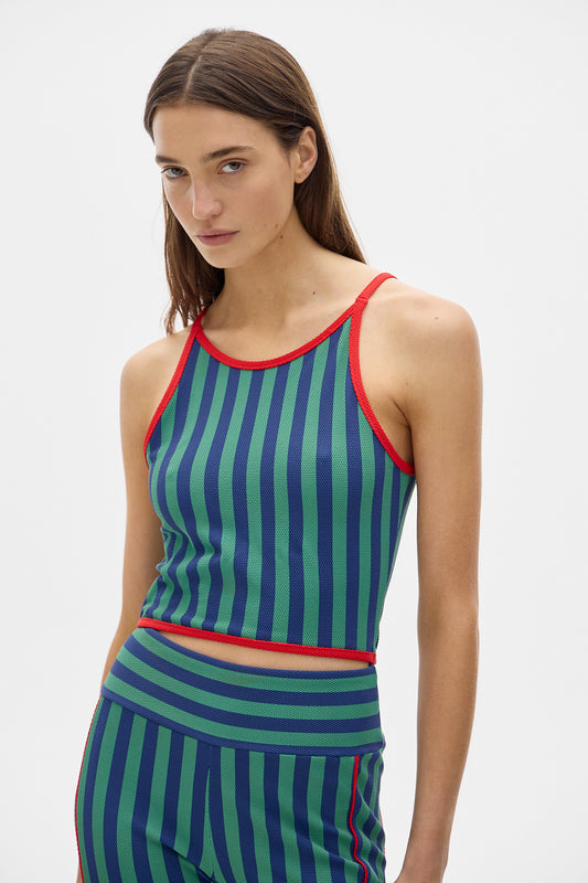 Racer Top_Green/Blue