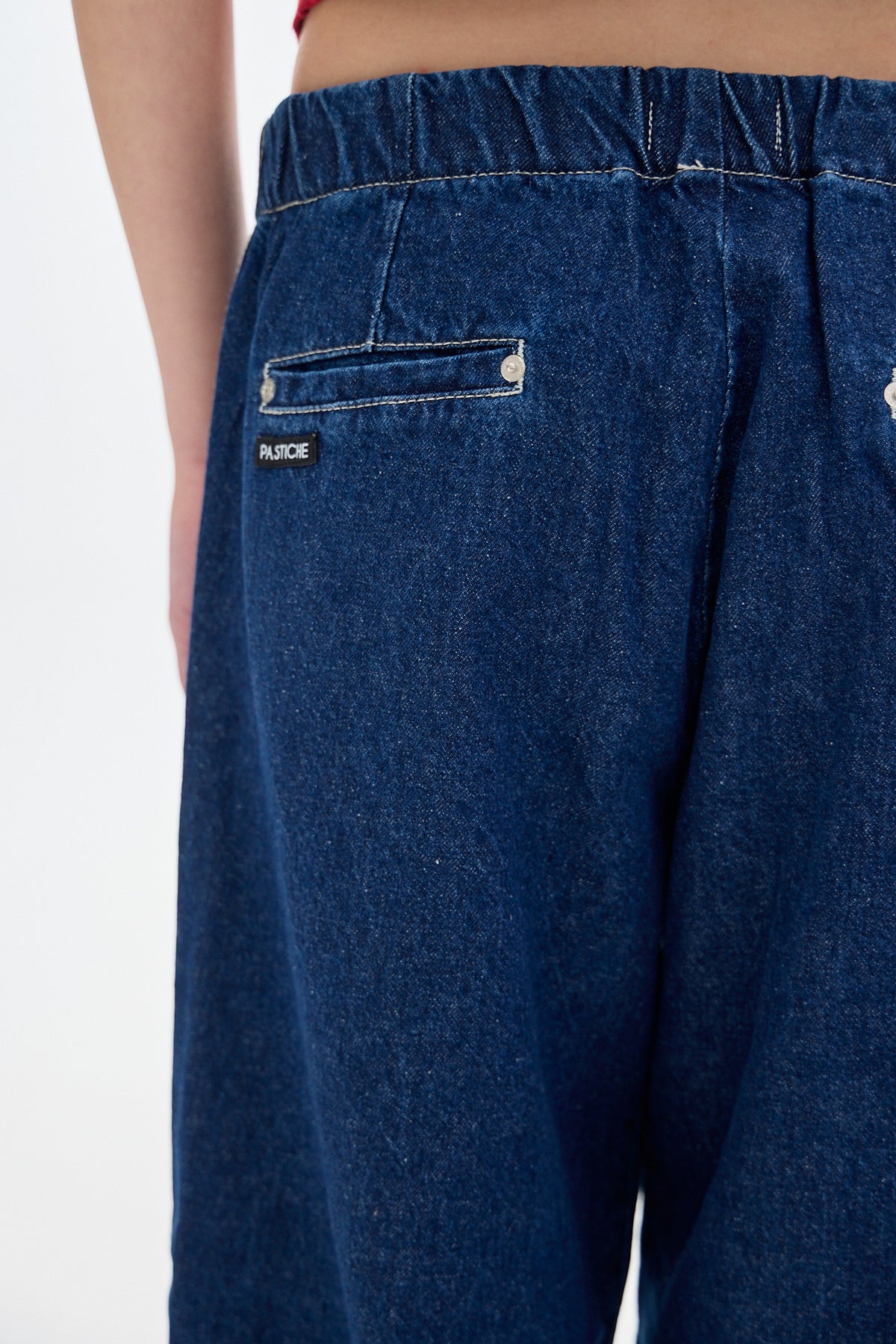 Parachute Denim Pants_Deep Blue