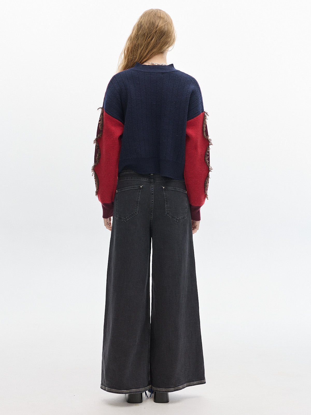 Alpes Knit sweater _ Cherry