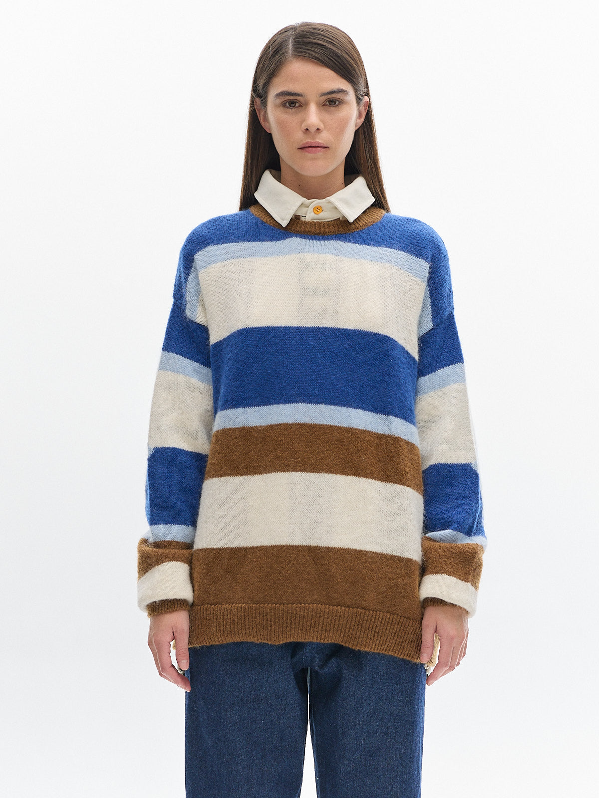 Nevada Knit sweater_ Brown