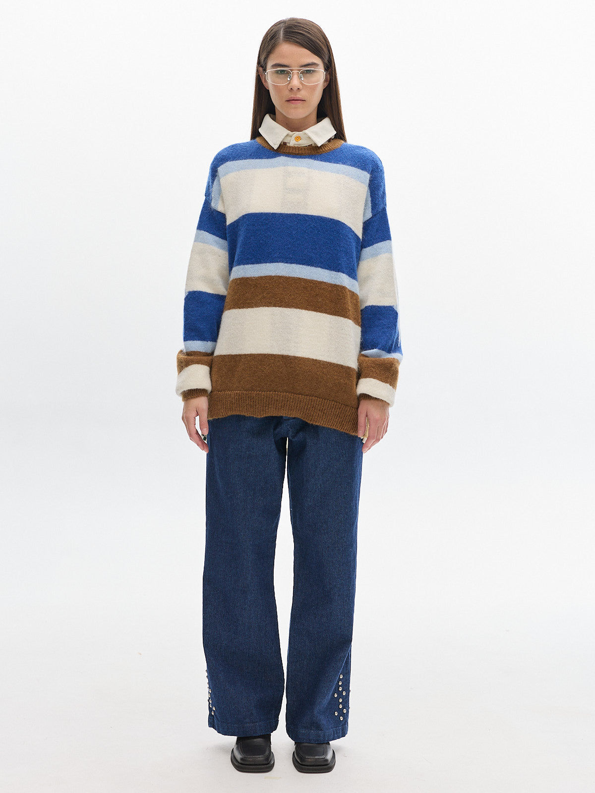 Nevada Knit sweater_ Brown