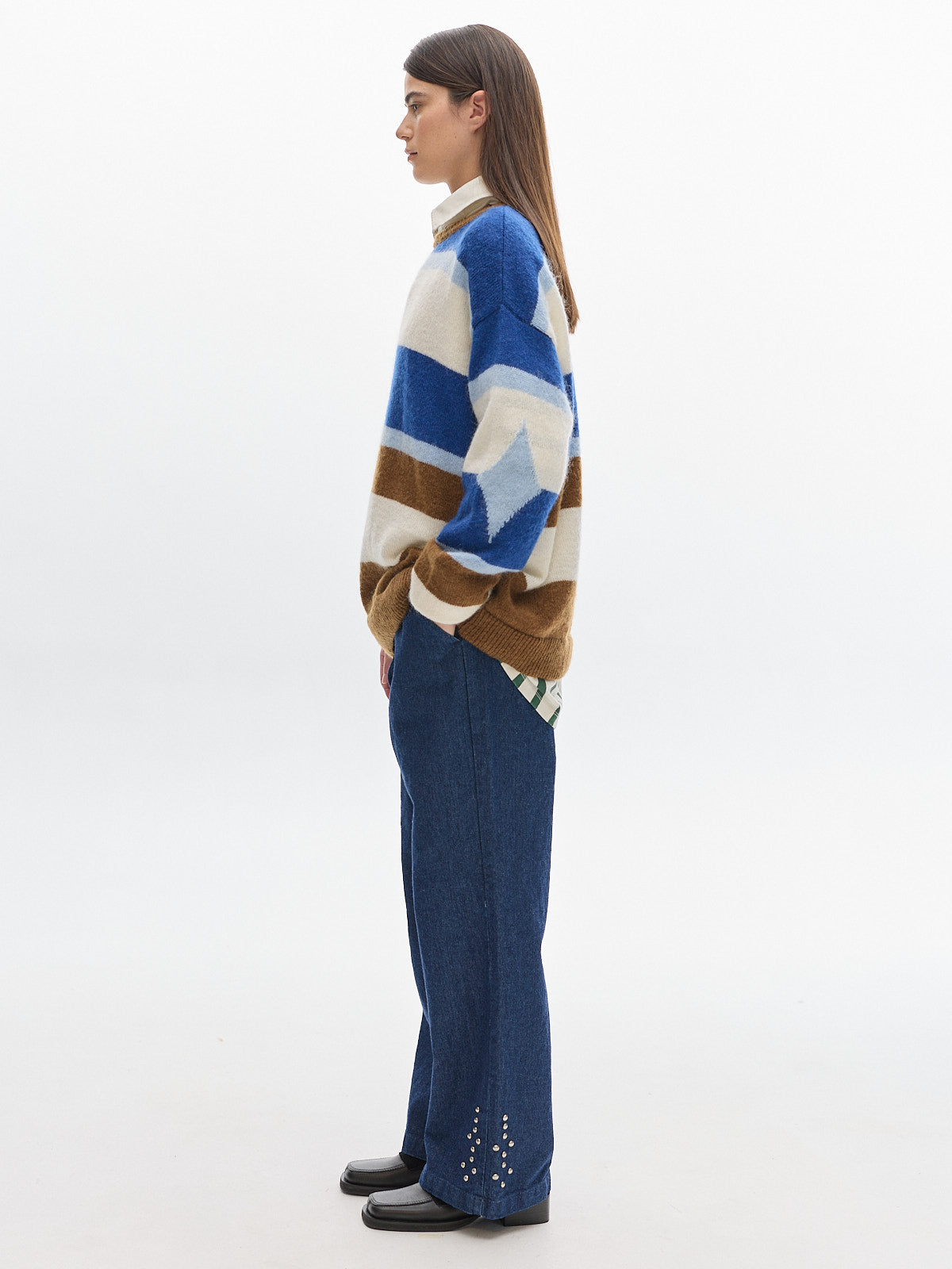 Nevada Knit sweater_ Brown