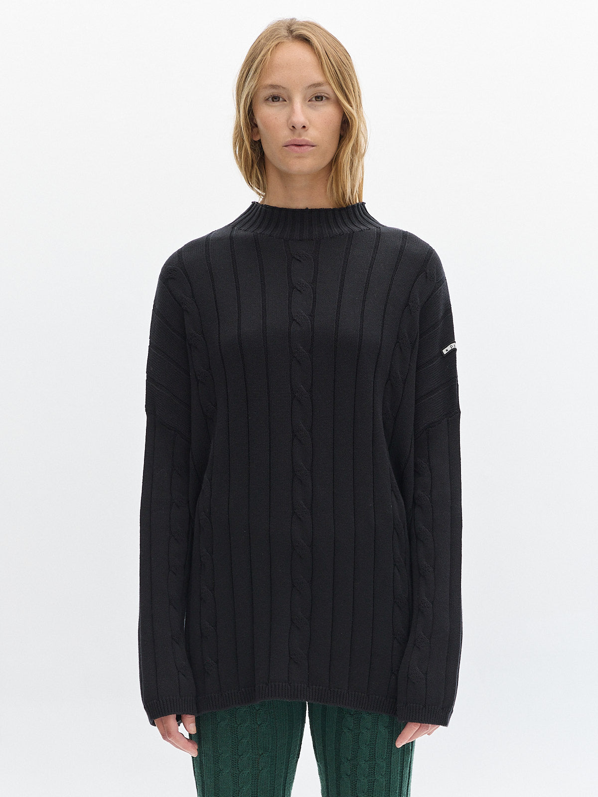 Serge Knit sweater_ Black