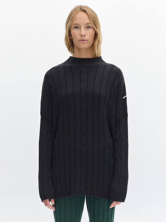 Serge Knit sweater_ Black