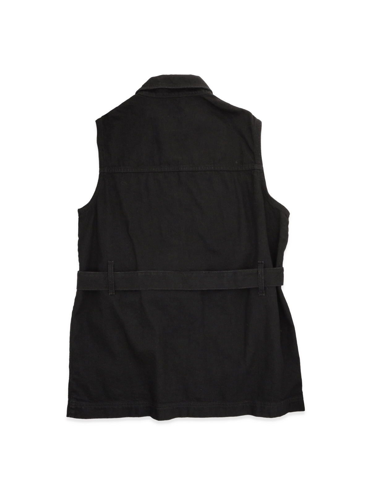 Tex Denim Vest_Black