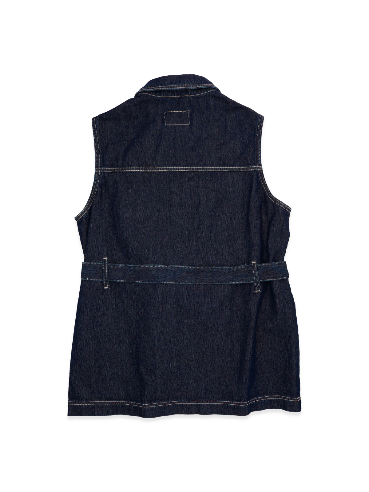 Tex Denim Vest_Deep Blue
