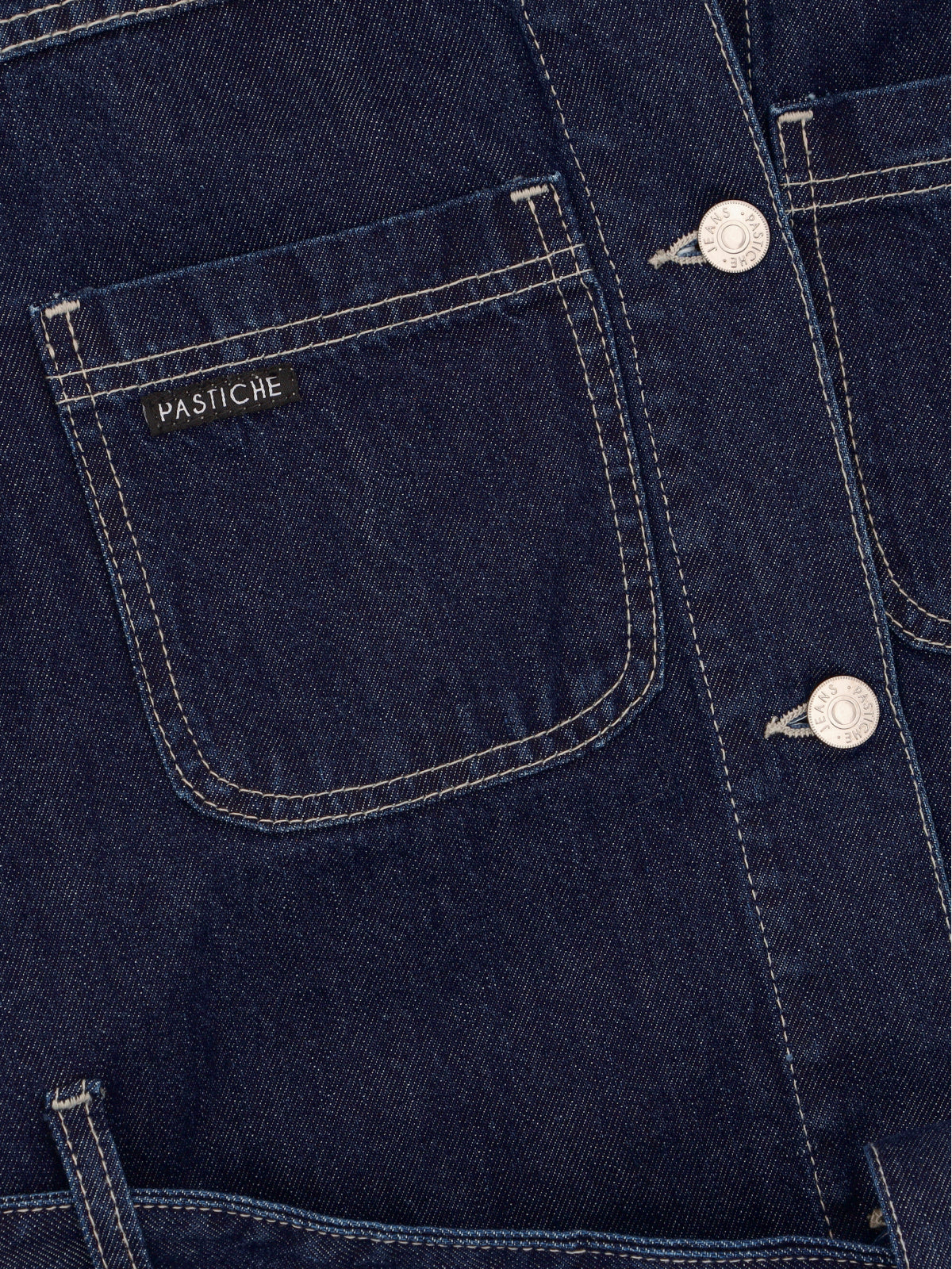 Tex Denim Vest_Deep Blue