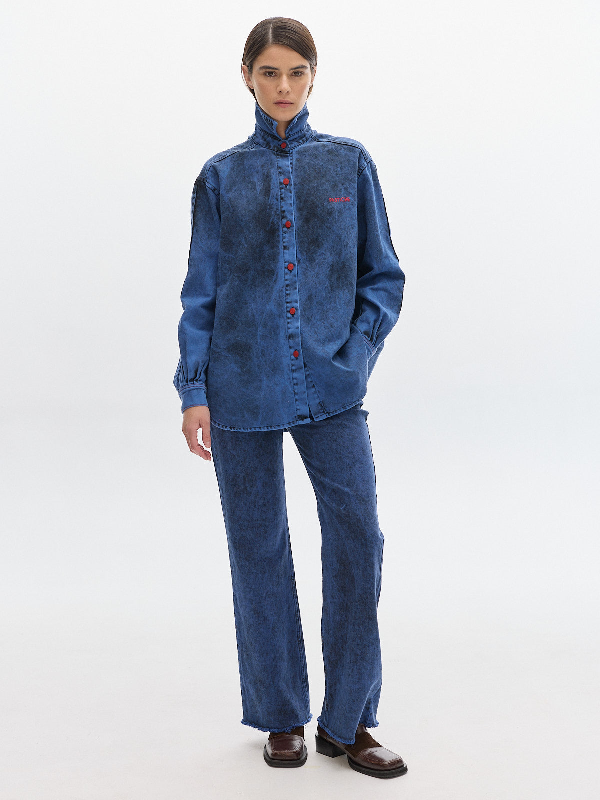 Noble shirt denim washed _ Blue