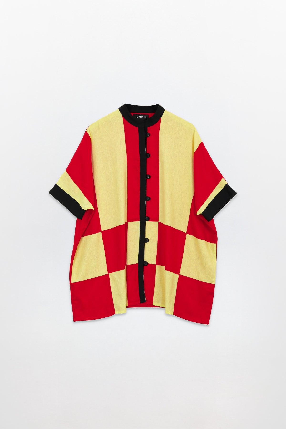 Palmer Shirt Dress_Cherry