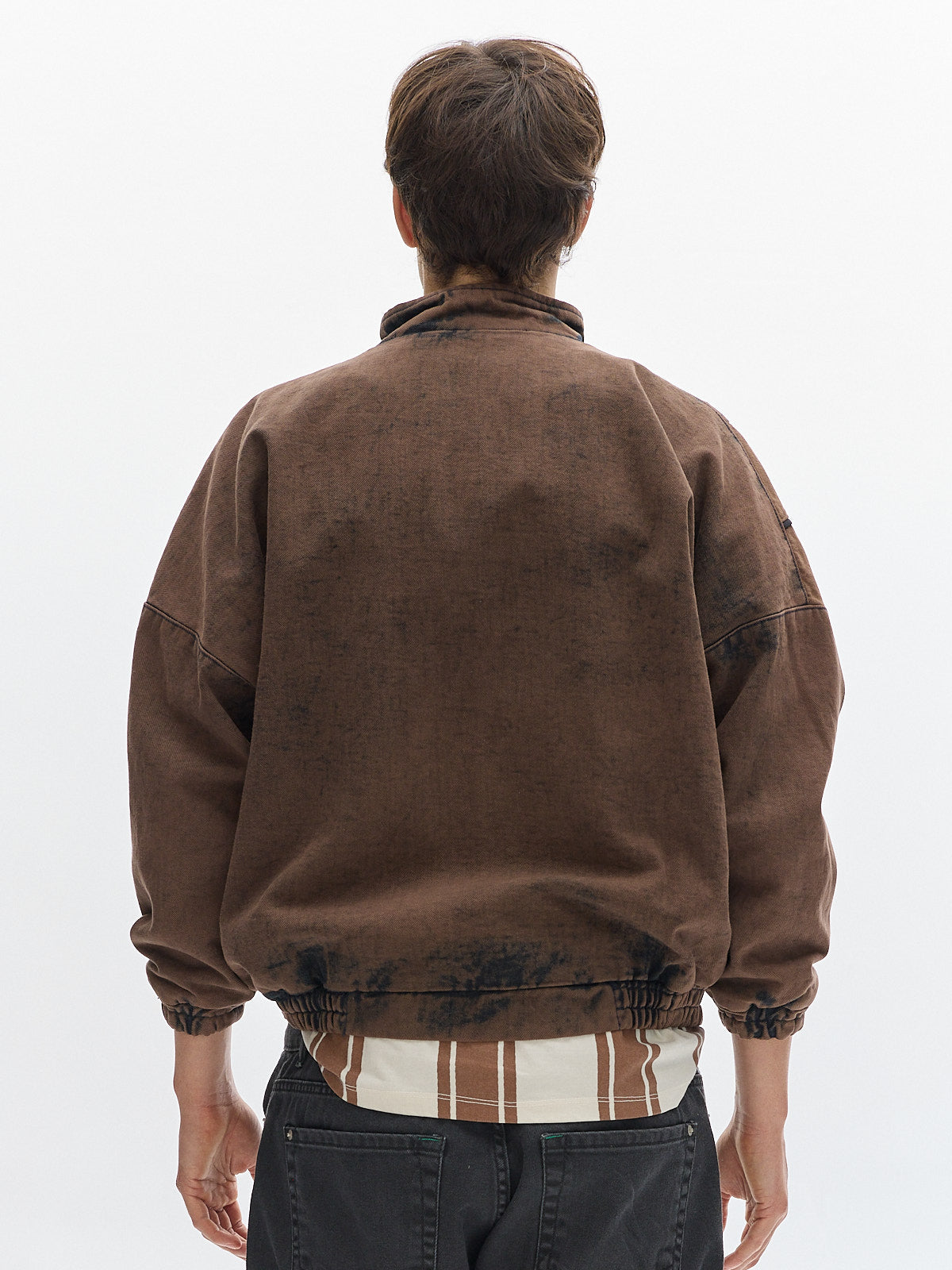 Olímpica jacket denim washed _ Brown