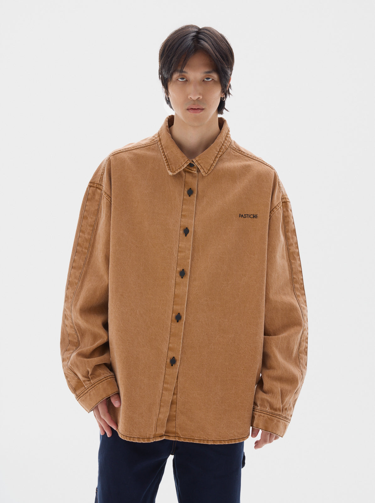 Honor denim shirt _camel