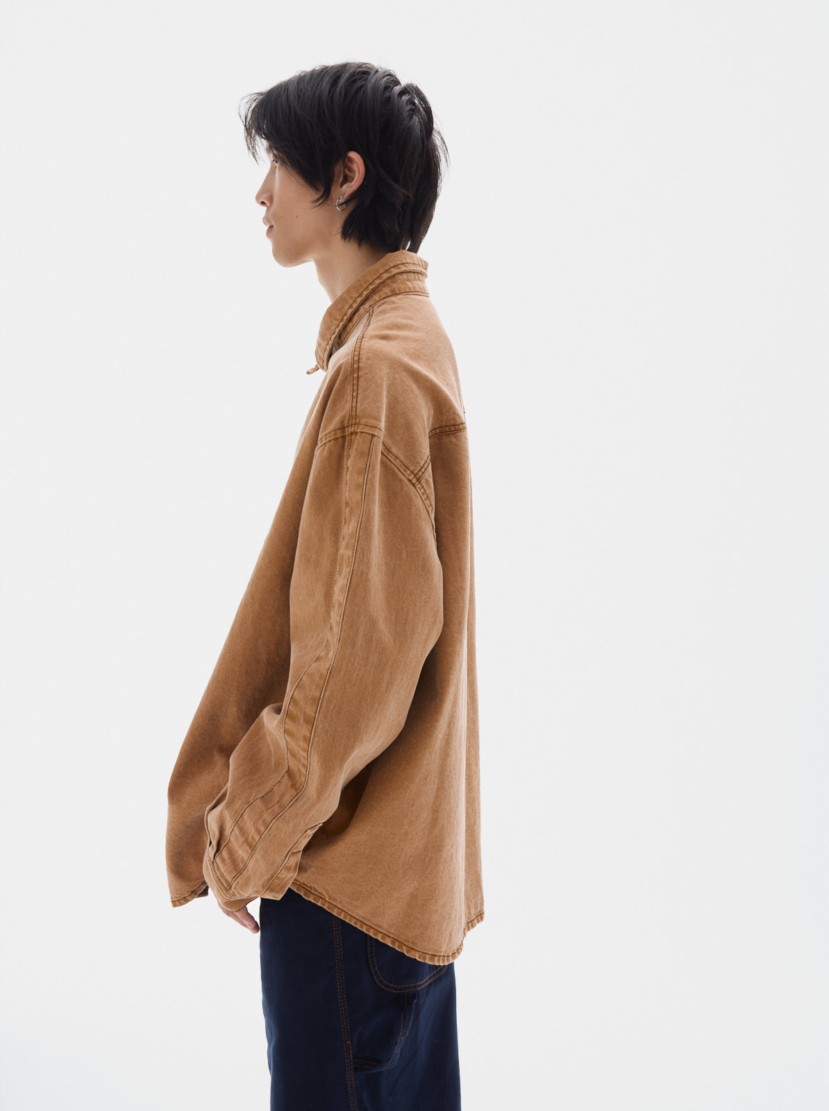 Honor denim shirt _camel