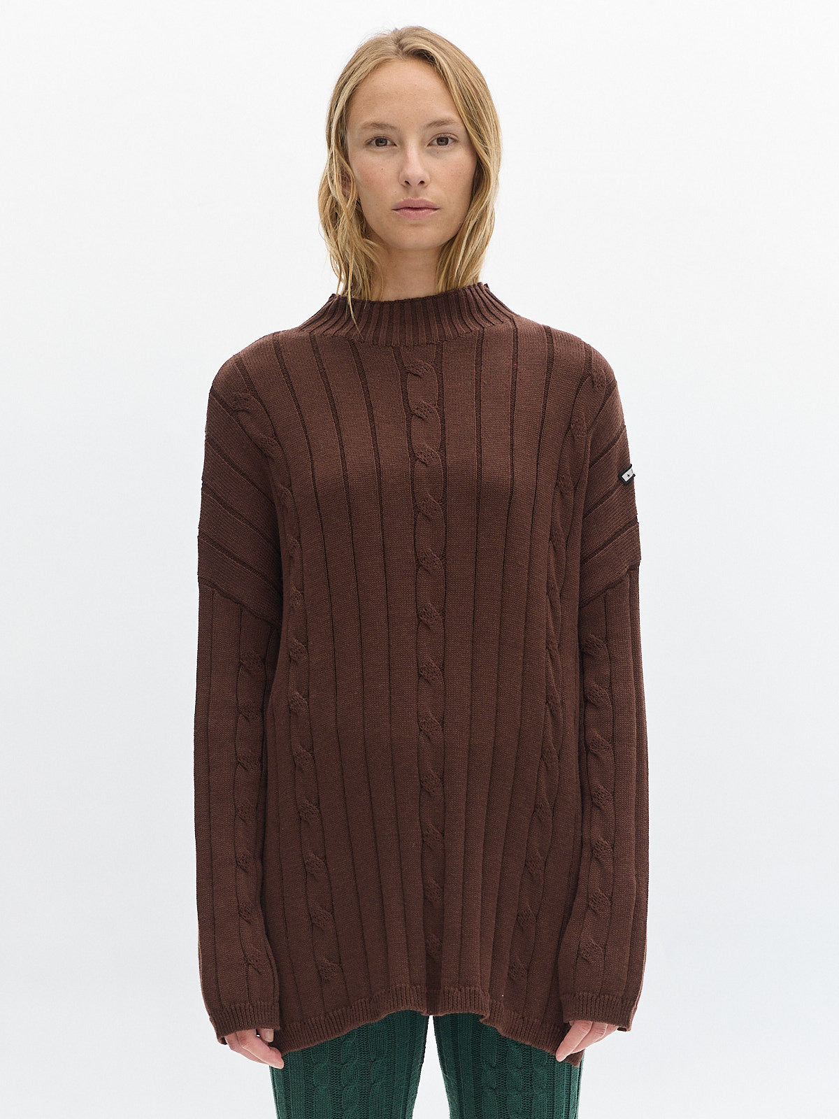 Serge Knit sweater_ Chocolate