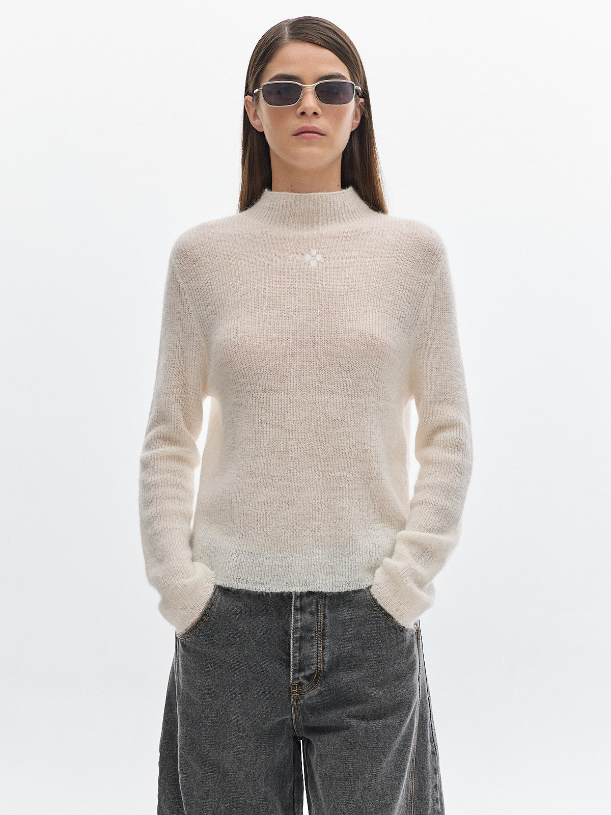 Celine turtleneck_ Ivory