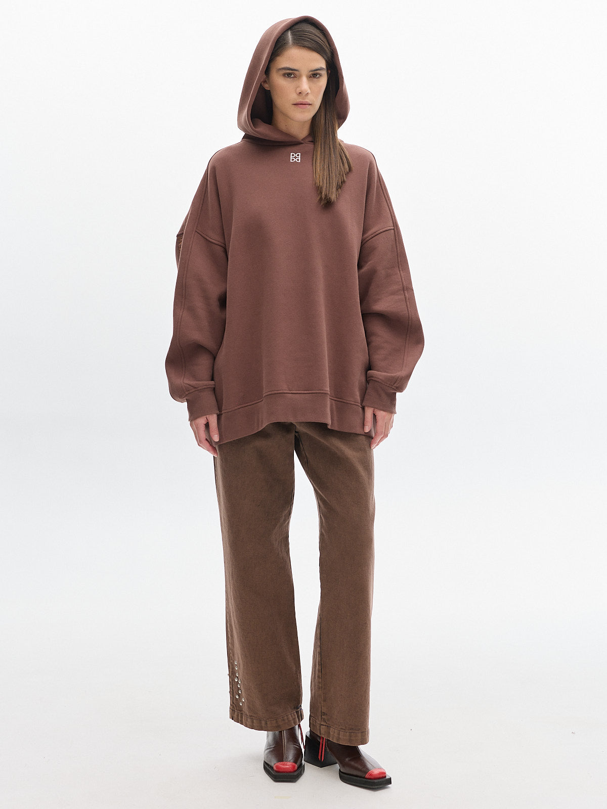 Bart hoodie _ Brown
