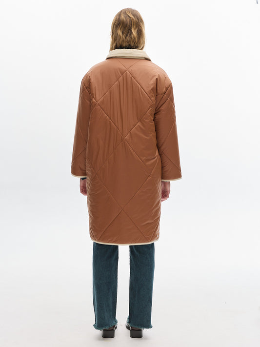 Aspen parka coat _ Caramel