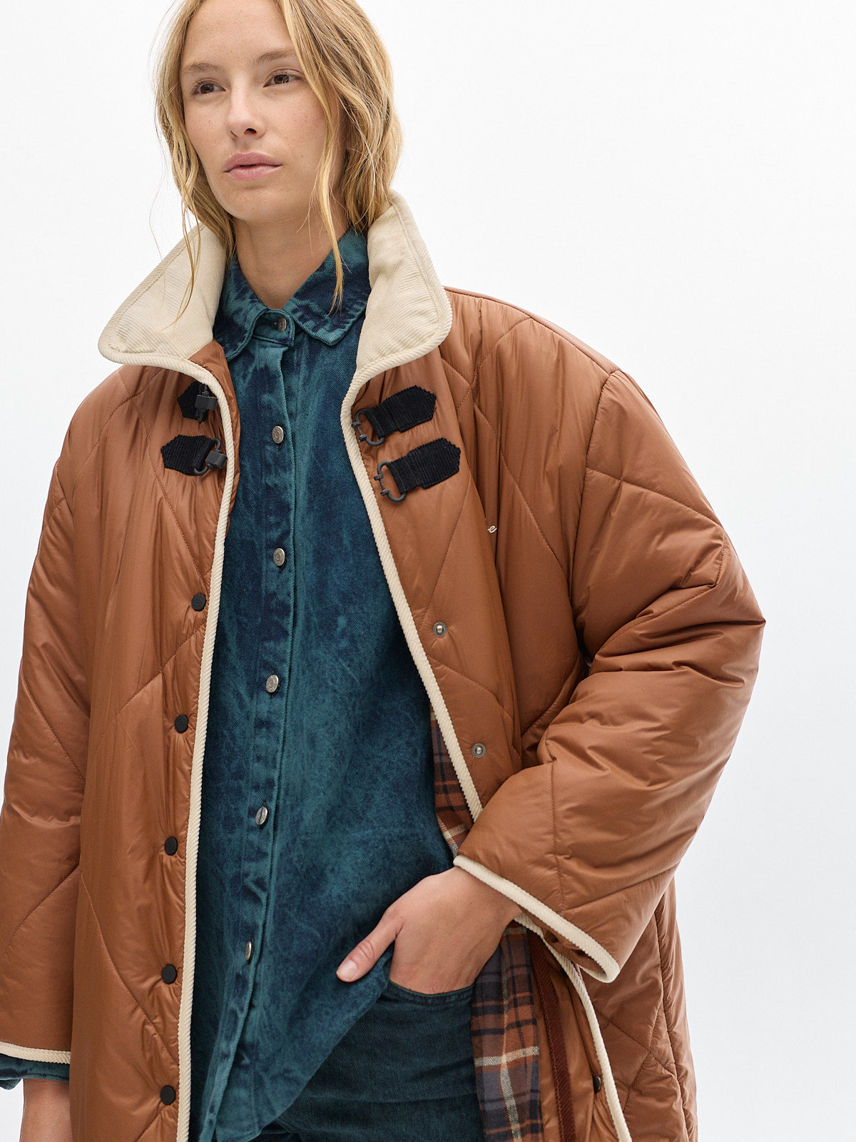 Aspen parka coat _ Caramel