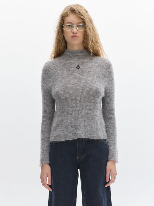 Celine turtleneck_ Grey