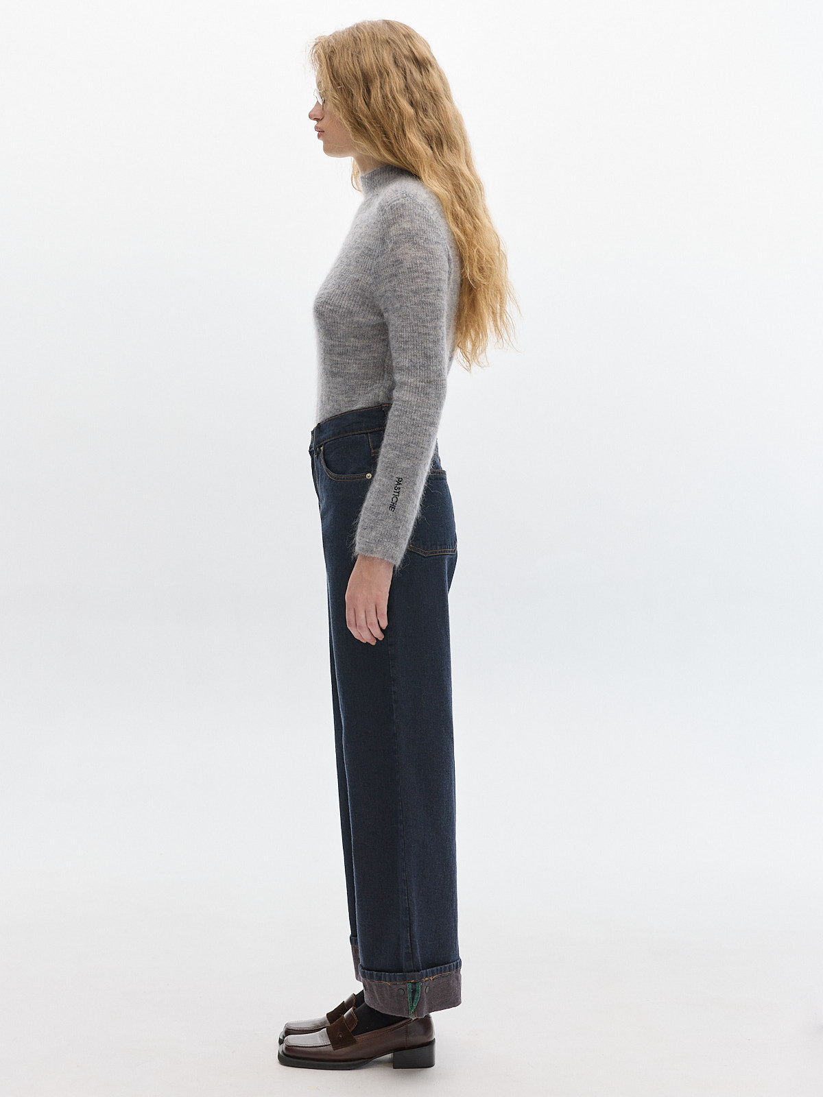 Celine turtleneck_ Grey