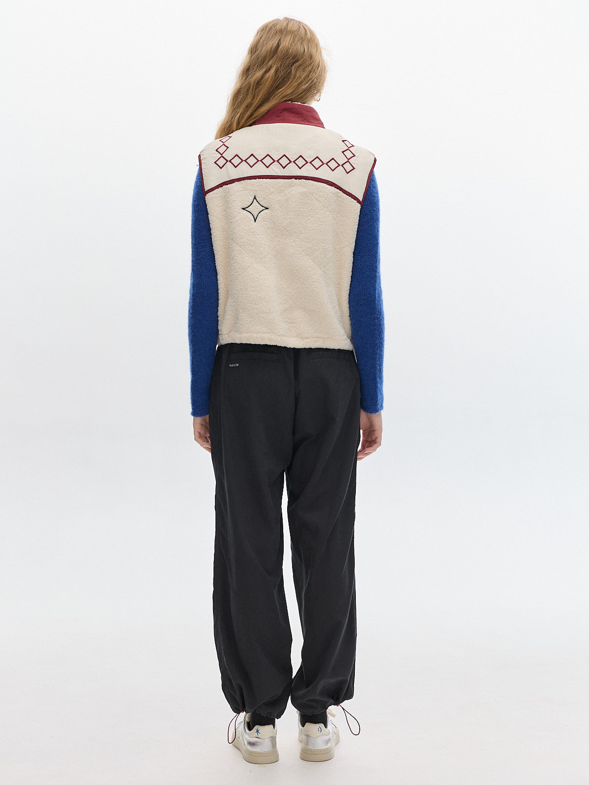 Montana fleece Vest _ Cream