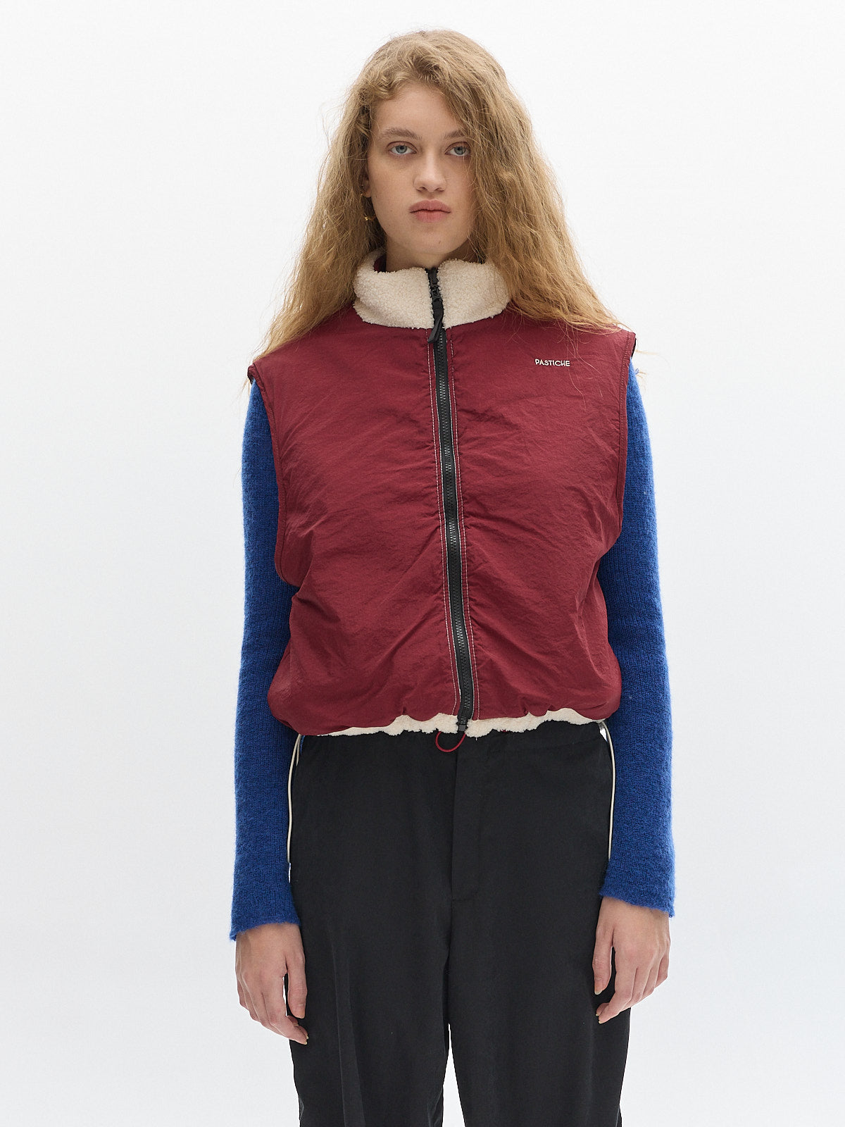 Montana fleece Vest _ Cream