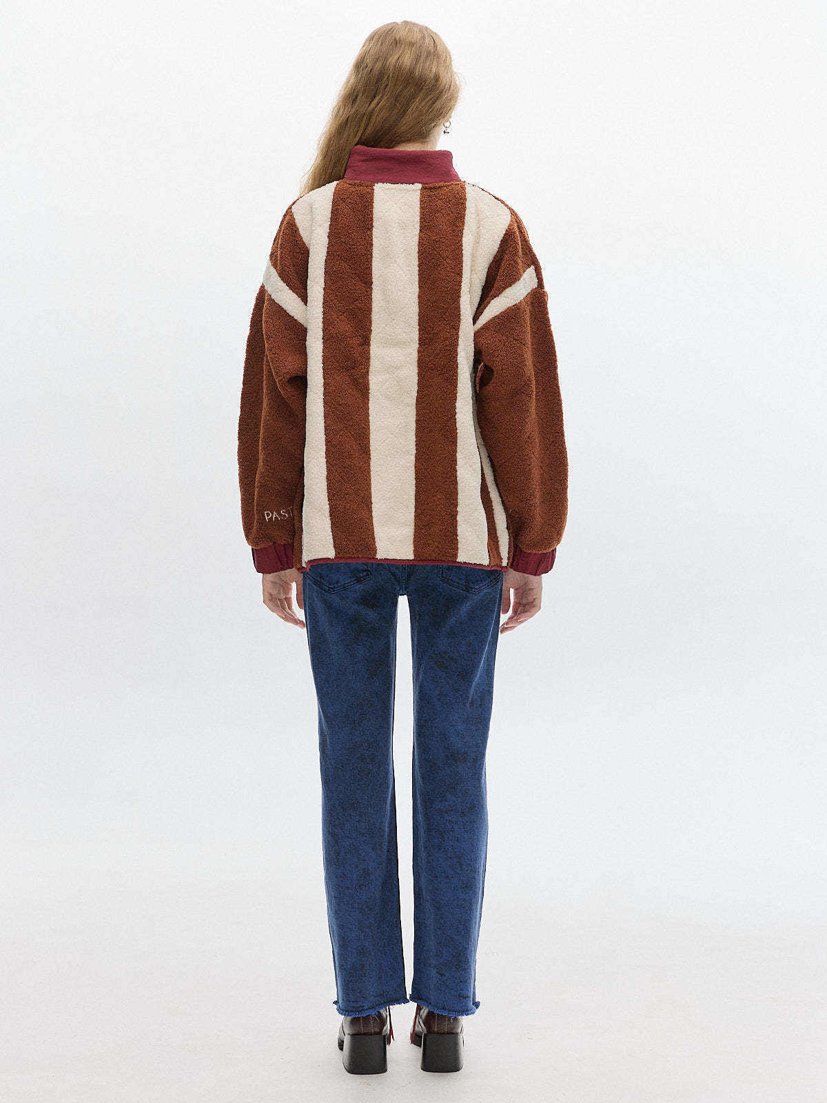 Boy fleece pullover _ Brown