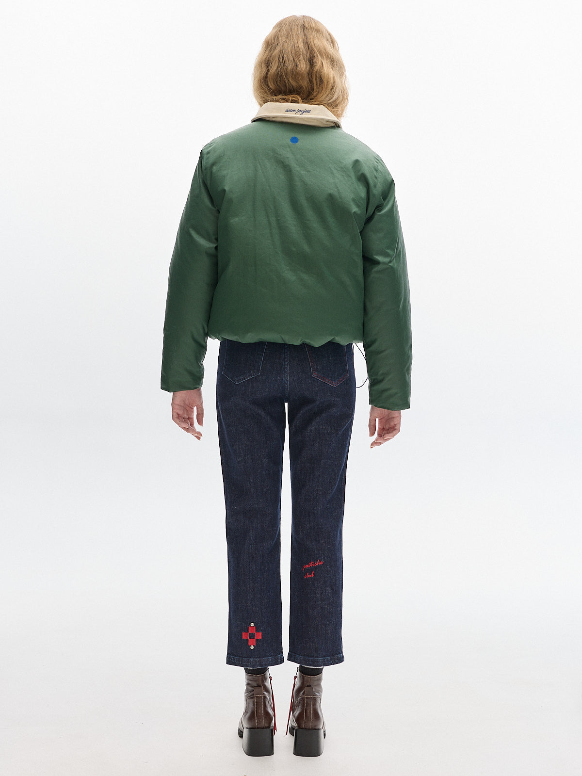 Land cotton waxed jacket _ Green