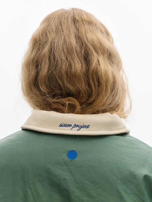 Land cotton waxed jacket _ Green