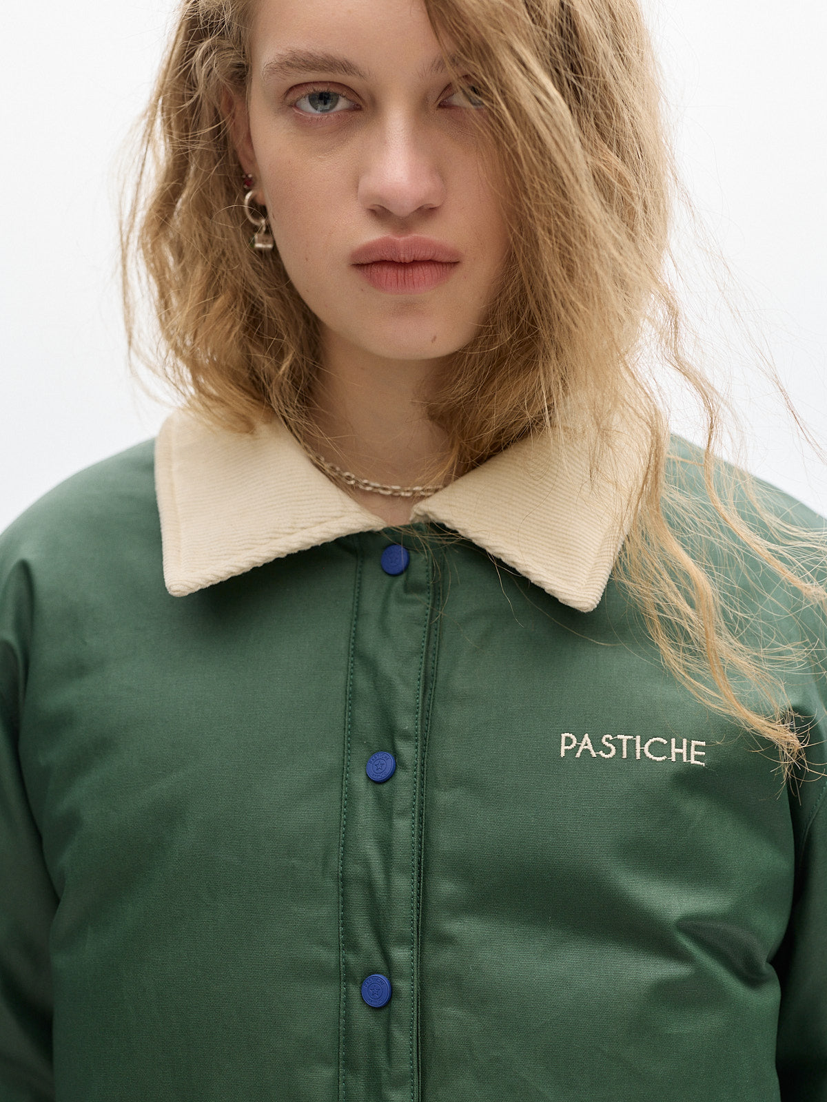 Land cotton waxed jacket _ Green