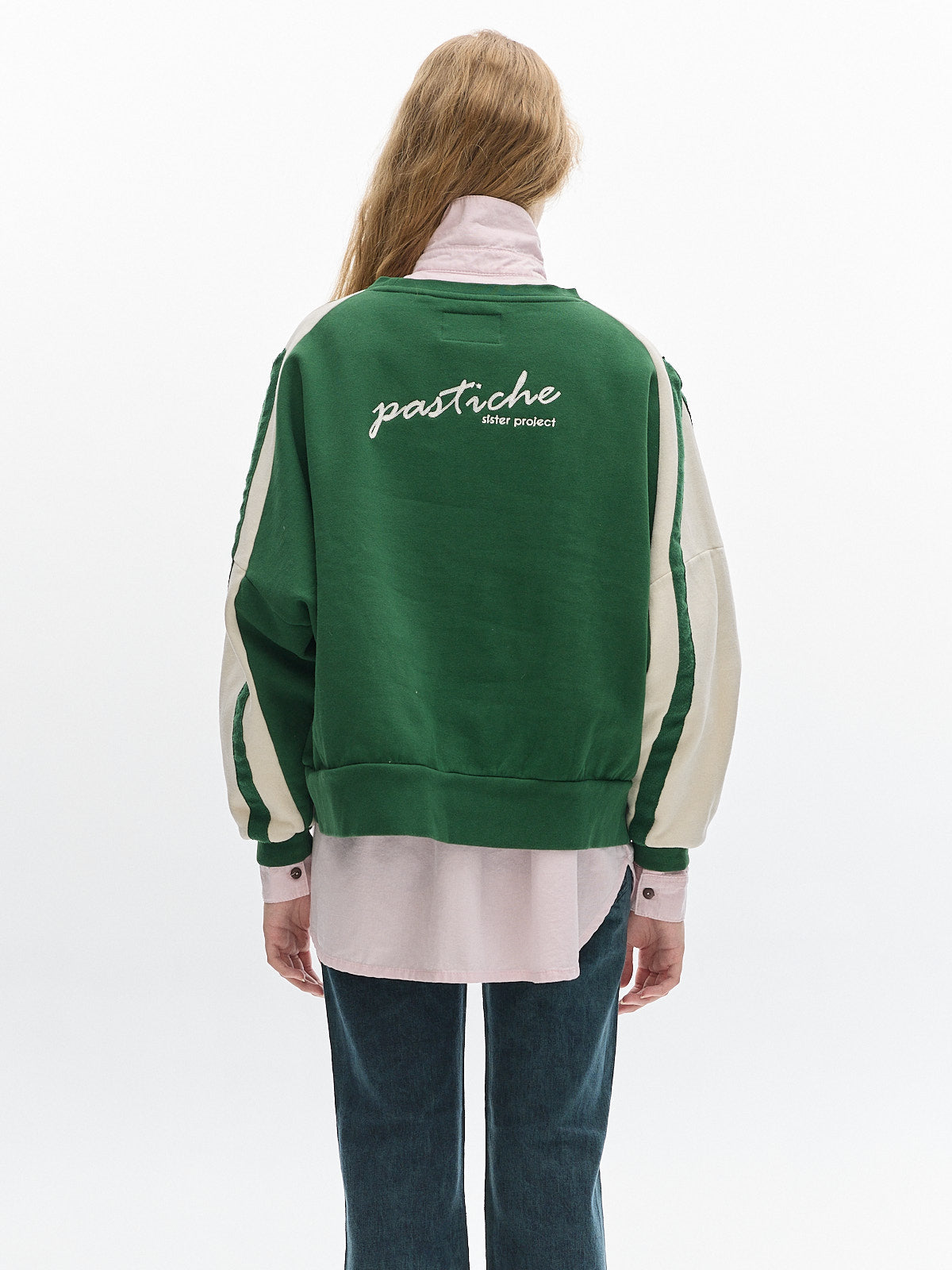 Forest cotton sweatshirt _ Green