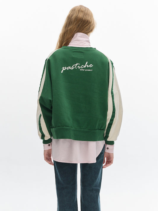 Forest cotton sweatshirt _ Green