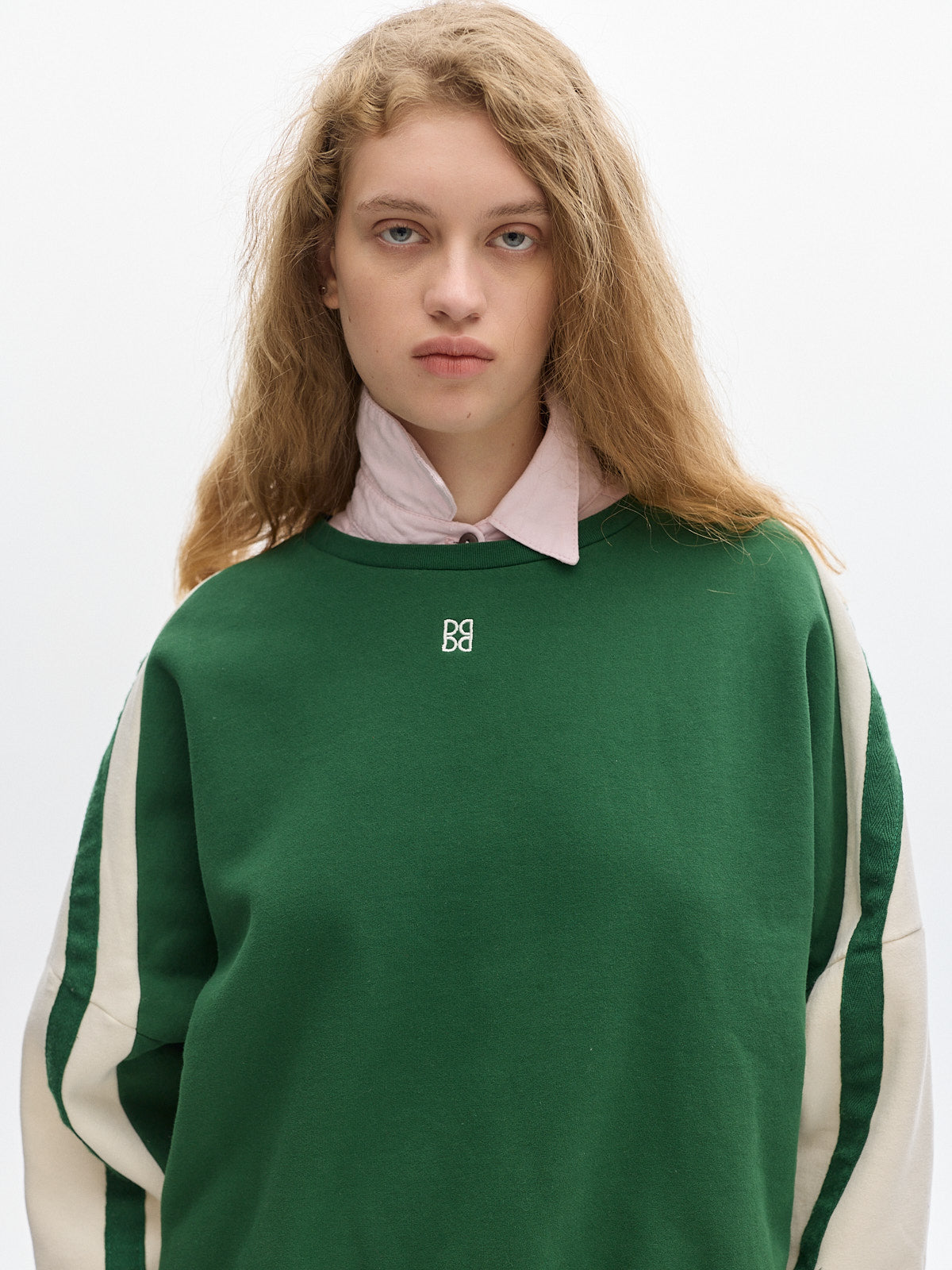 Forest cotton sweatshirt _ Green