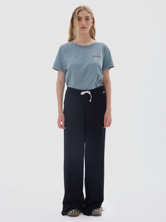 Juno cotton pants_Black
