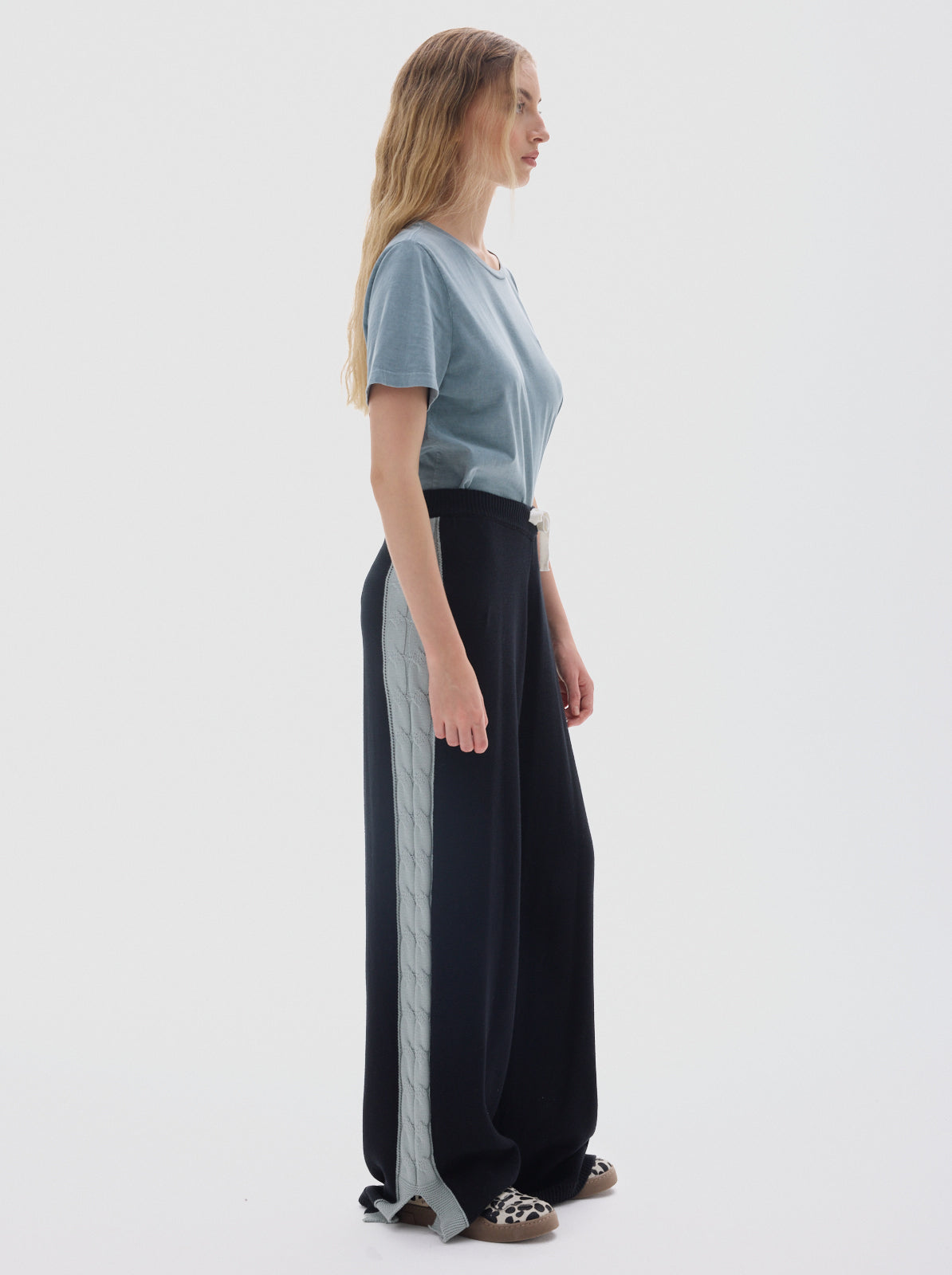 Juno cotton pants_Black