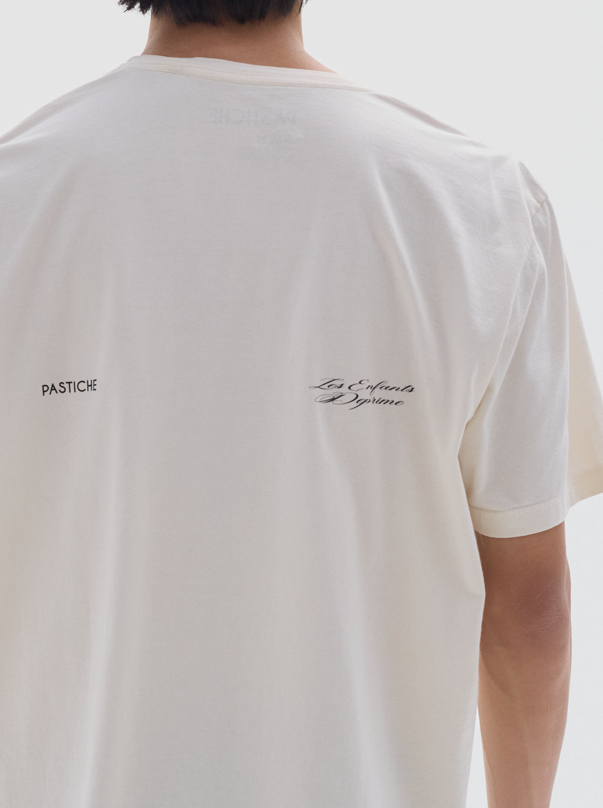 Smile graphic men’s t-shirt_offwhite
