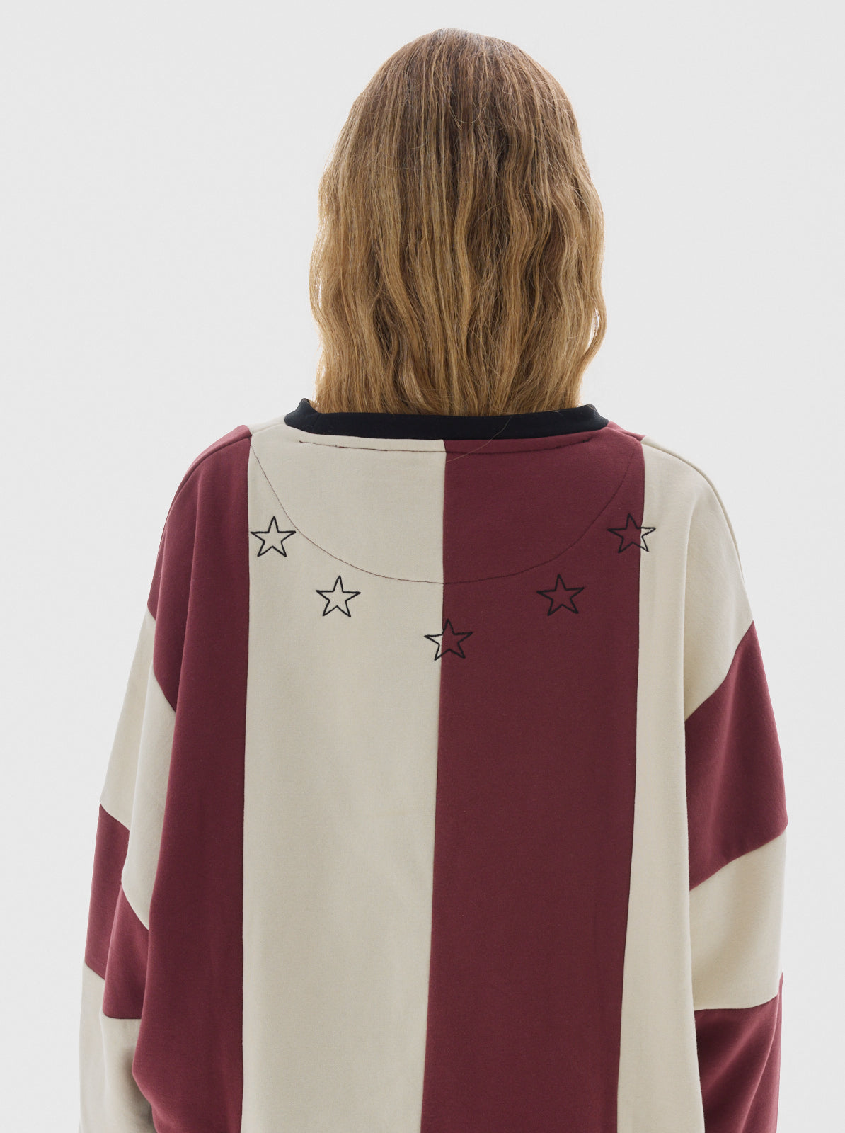 Rocky soft fleece sweater_Cherry