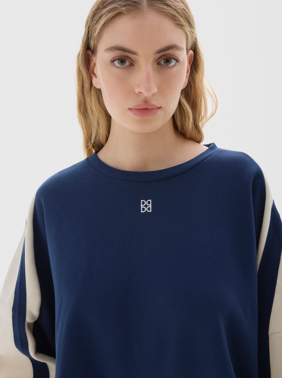 Olympia soft fleece sweatshirt_Blue