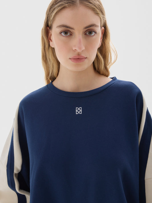 Olympia soft fleece sweatshirt_Blue