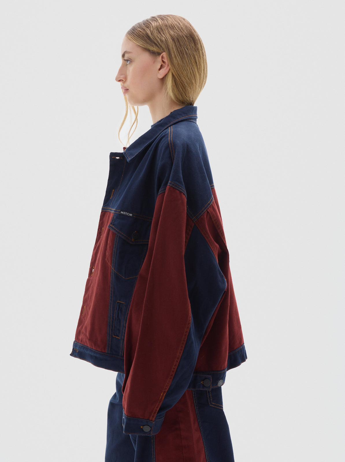 Radio cb denim jacket _blue