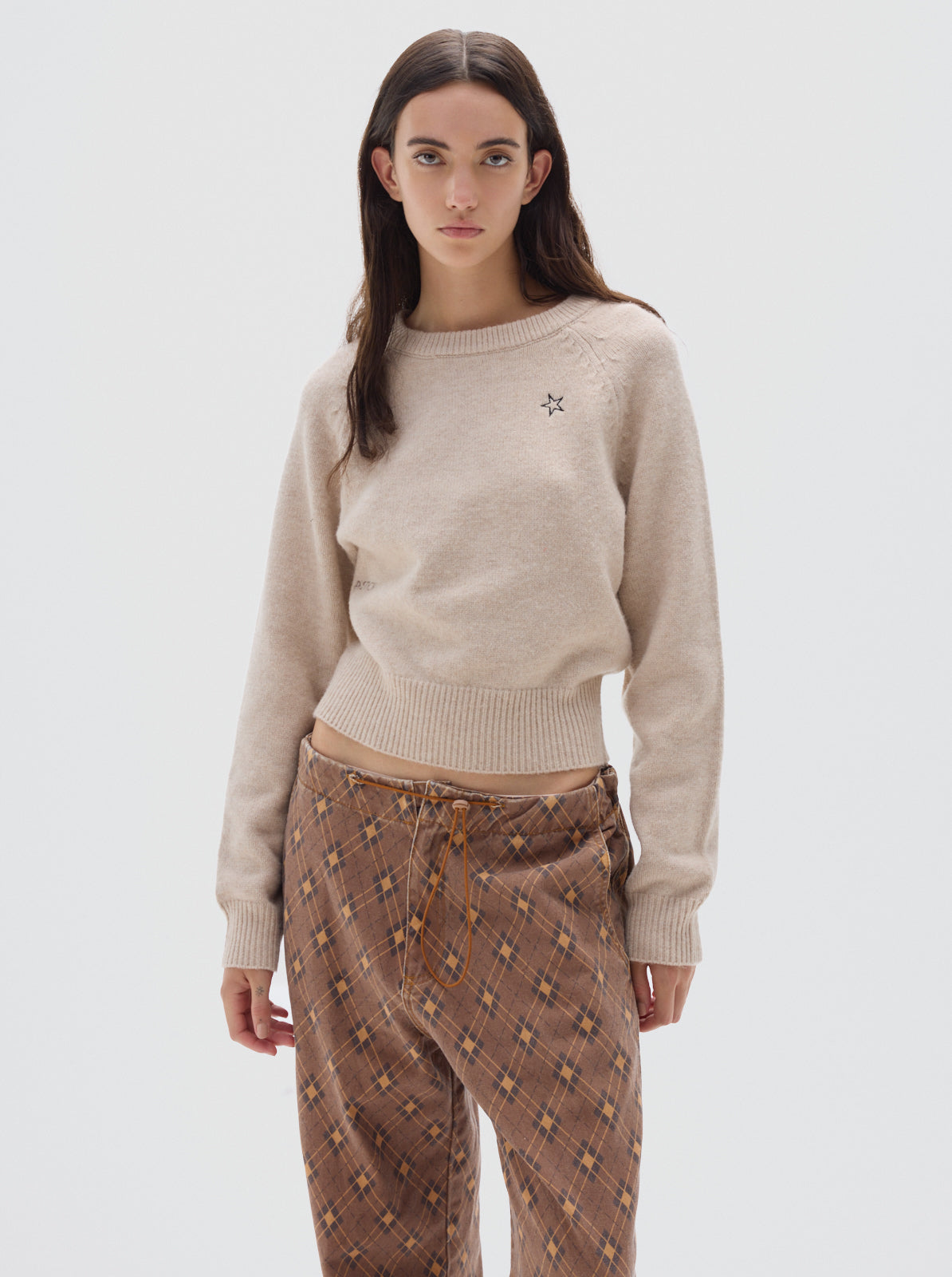 Parachute print jean_brown