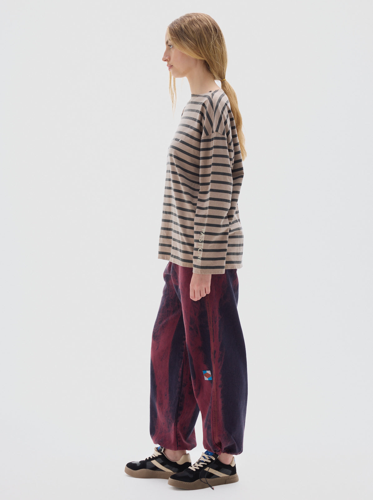 Parachute washed jean_bordeaux