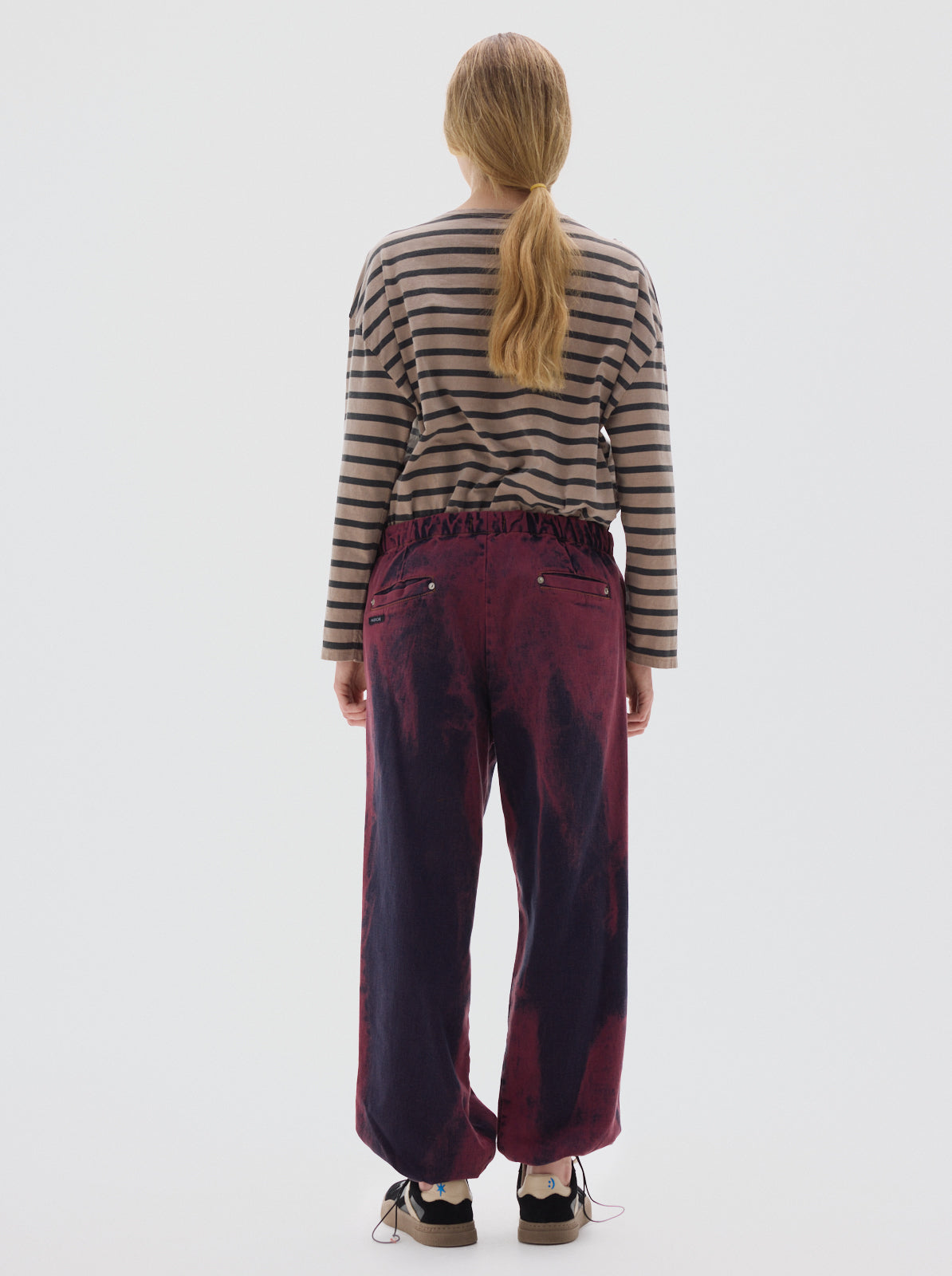 Parachute washed jean_bordeaux