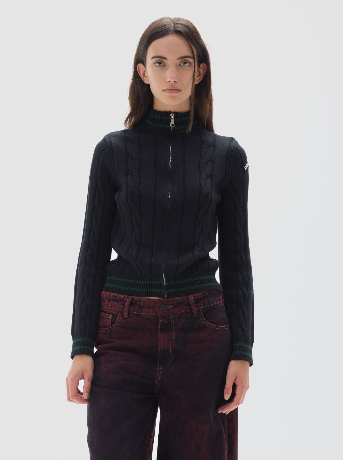 Darby cotton sweater_Black