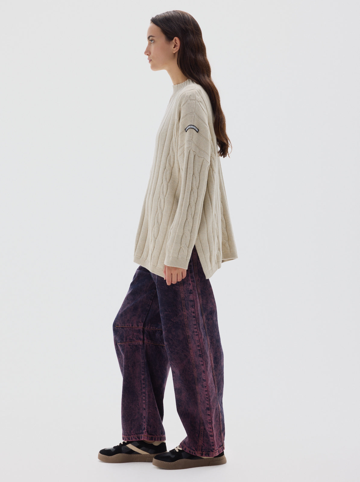 Serge cotton knit sweater_Cream